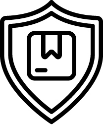 Fast, discreet, and secure shipping icon